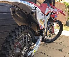 CRF 250 2008 twinpipes