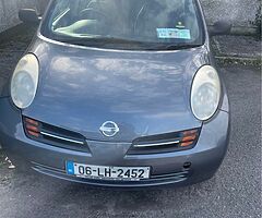 06 Nissan Micra for sale, manual transmission
