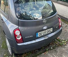 06 Nissan Micra for sale, manual transmission