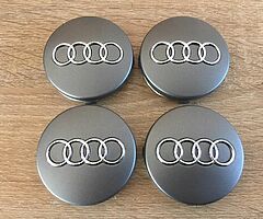 Audi centre caps 60mm grey - Image 3/3
