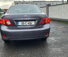 Toyota Corolla 1.4 diesel 2009 
Manual transmision 
FRESH NCT 03 /23 
LOW MILEAGE 185 000 KM 
TAX UN