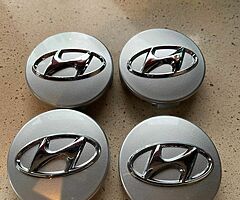 Brand new Hyundai Centre Caps 60mm
