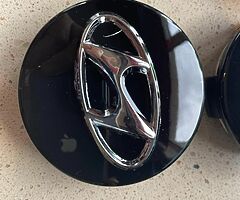 Brand new Hyundai Centre Caps 60mm