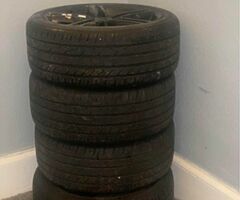 18 for audi a4 Four tires they very good - Image 3/3