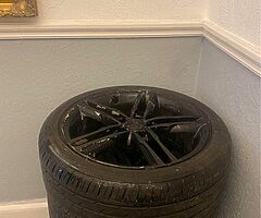 18 for audi a4 Four tires they very good - Image 1/3