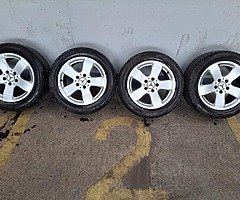 16inch genuine Mercedes E-class alloys 5x112