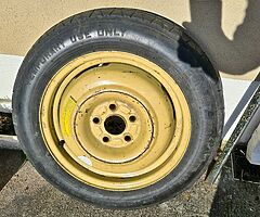 Wheel & tyre Dunlop T135/90D16