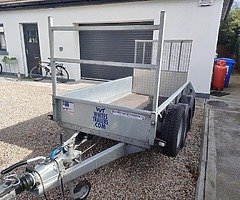 Ifor Williams 8X4 twin axle trailer