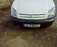 2008 Berlingo Van Doe Dec,tax July 1750