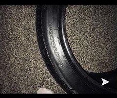 Two 18” 255 40 Tires