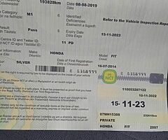 Honda fit 2007 Automatic New NCT 11/23 - Image 7/8