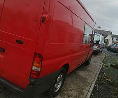 Ford transit crew cab 7 seater on the tax book