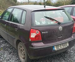 O2 vw polo for breaking