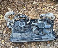 mk6 2.0 140 all turbo pipes and front radiator READ DESCRIPTION