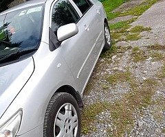 07 Toyota corolla