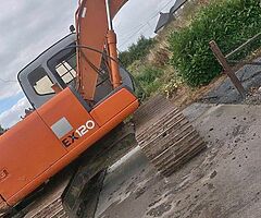 Hitachi ex 120 D5 - Image 4/4