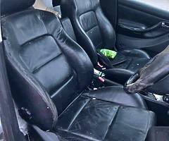 Toledo for breaking, black leather