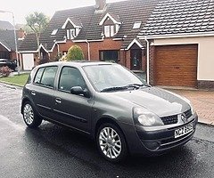 Renault Clio 1.2 petrol - Full 12 months MOT, New timing belt & water pump! 4 new tyres!