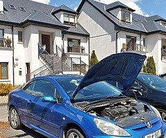 Peugeot 307cc convertible 1.6 petrol, New Nct