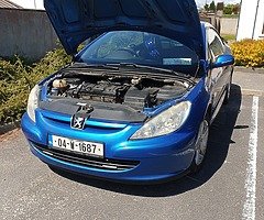 Peugeot 307cc convertible 1.6 petrol, New Nct - Image 5/10