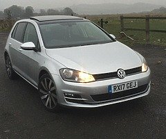 PAN ROOF, SAT NAV.. 2017 Volkswagen Golf GT 1.6 TDI Bluemotion 5dr Hatchback - Image 7/7