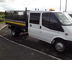 2013 transit crew cab tipper - Image 3/9
