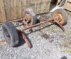 Trailer axles x 2