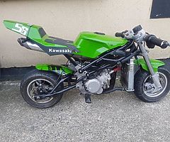 Blata b1 39cc water cooled mini moto