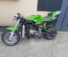 Blata b1 39cc water cooled mini moto