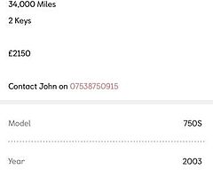 2003 ducati 750cc Sport - Image 4/5