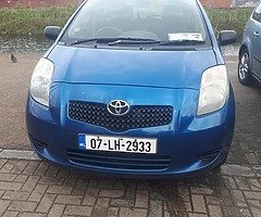 sell toyota yaris manual an 07 engine 1.L tax 07.2019 nct 29.11.2019 - Image 4/10