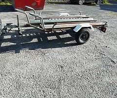 Motorcycle motorcycle trailer