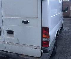 Ford transit no test taxed till end of June