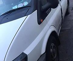 Ford transit no test taxed till end of June