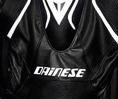 Dainese Motorbike Leather Racing Suit black