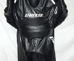 Dainese Motorbike Leather Racing Suit black - Image 5/7