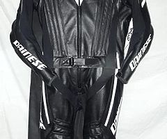 Dainese Motorbike Leather Racing Suit black - Image 7/7