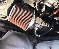 Air filter and wheel spacers