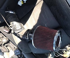 Air filter and wheel spacers