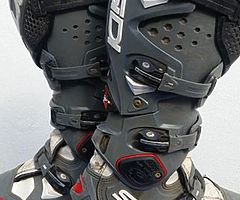 Motocross boots Sidi Crossfire 2. Size 9 - Image 3/5