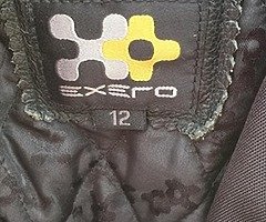Exero leather motorcycle jacket