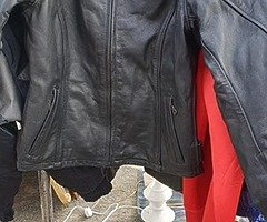 Exero leather motorcycle jacket