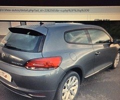 141 vw scirocco 2.0 tdi coupe nct 3/20