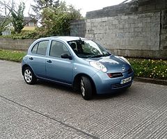 Selling 07 NISSAN MICRA 1.2 petrol,NCT-01.09.19