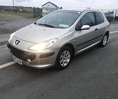 2007 Peugeot 307 car van 1.6 diesel