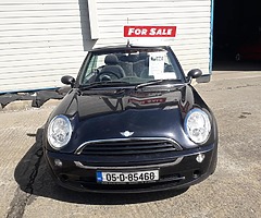 Mini one convertible 2005