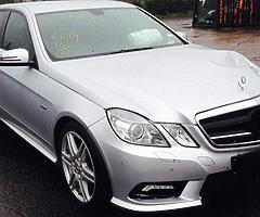 Mercedes w212 E class parts