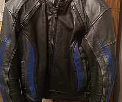 Leather Motorcycle Jacket - Image 3/3