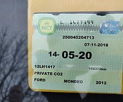 Ford Mondeo titanium 1.6 D 2012 read add. - Image 3/7