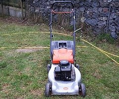 Flymo Petrol Lawnmower